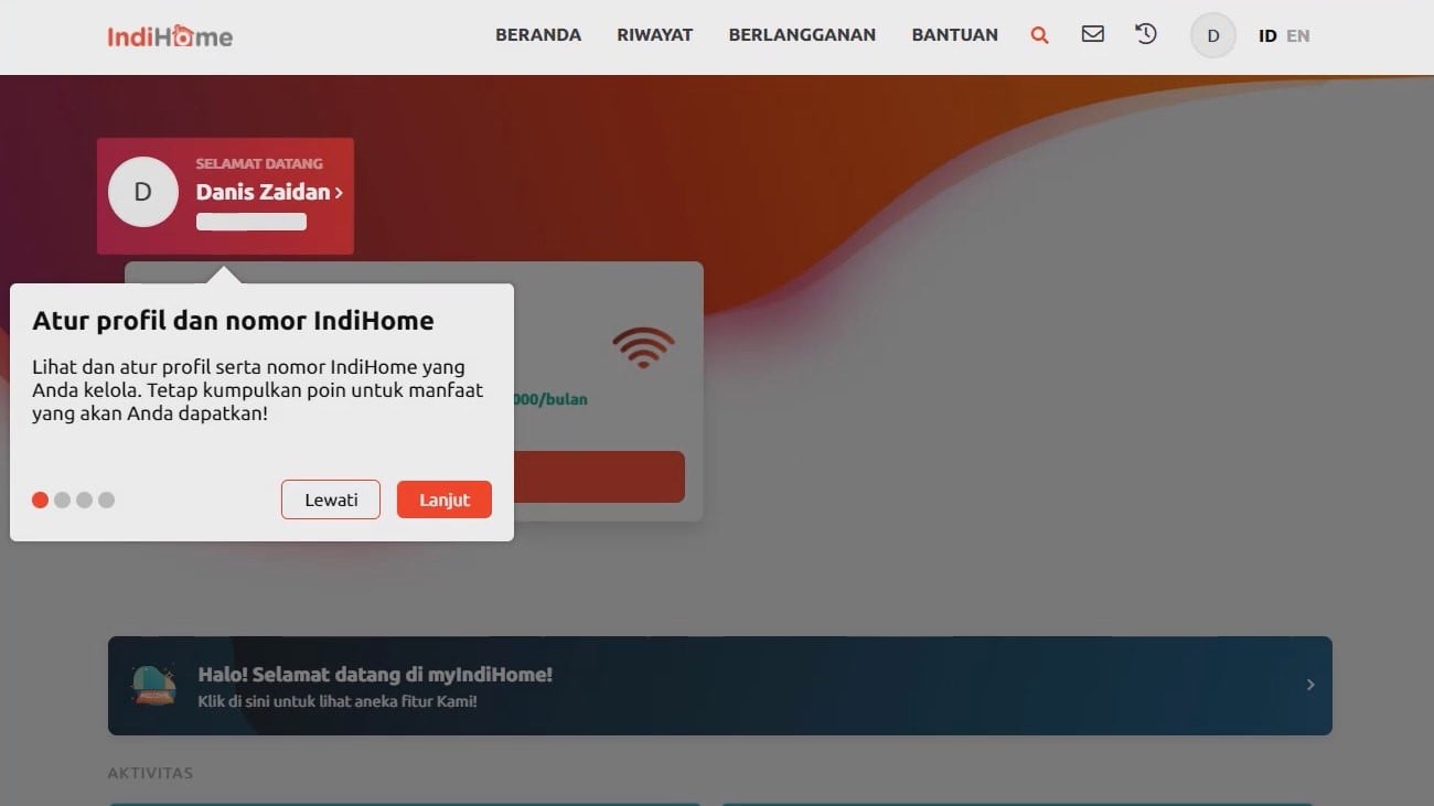 myindihome walktrough