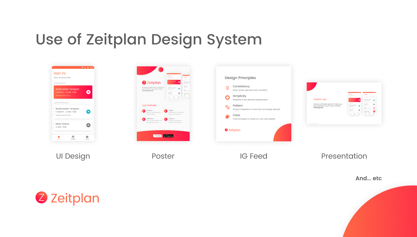 zeitplan implementation